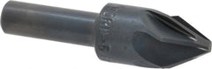 M.A. Ford - 5/8" Head Diam, 3/8" Shank Diam, 6 Flute 60° High Speed Steel Countersink - Caliber Tooling