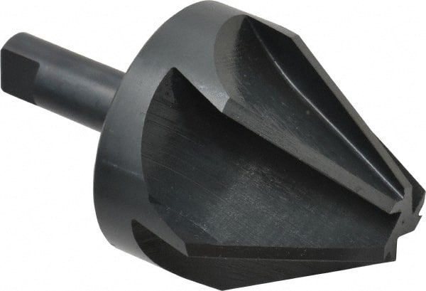 M.A. Ford - 3" Head Diam, 3/4" Shank Diam, 6 Flute 60° High Speed Steel Countersink - Caliber Tooling