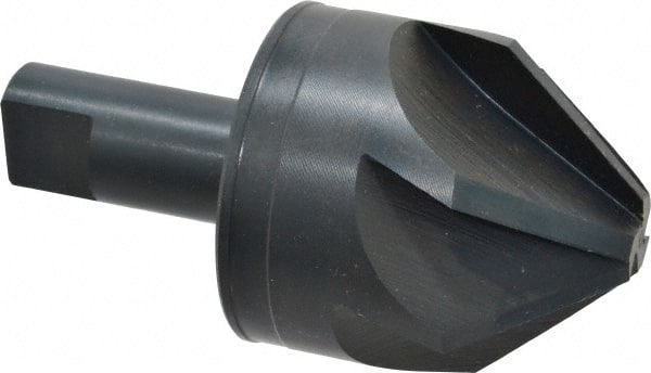 M.A. Ford - 2" Head Diam, 3/4" Shank Diam, 6 Flute 82° High Speed Steel Countersink - Caliber Tooling