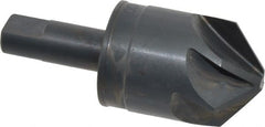 M.A. Ford - 1-1/4" Head Diam, 1/2" Shank Diam, 6 Flute 100° High Speed Steel Countersink - Caliber Tooling