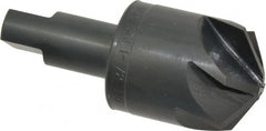 M.A. Ford - 1-1/2" Head Diam, 3/4" Shank Diam, 6 Flute 120° High Speed Steel Countersink - Caliber Tooling