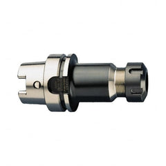 HAIMER - 0.5mm to 7mm Capacity, 2.95" Projection, HSK63A Hollow Taper, ER11 Collet Chuck - 0.0001" TIR - Exact Industrial Supply