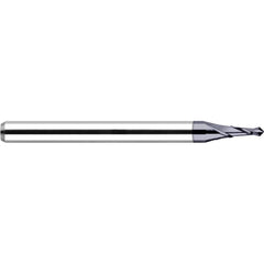 Harvey Tool - 0.02" Body Diam, 82°, 1-1/2" OAL, 2-Flute Solid Carbide Spotting Drill - Exact Industrial Supply