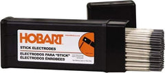 Hobart Welding Products - 14" Long, 5/32" Diam, Mild Steel Arc Welding Electrode - E6011 - Exact Industrial Supply