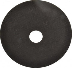 Made in USA - 7" 60 Grit Aluminum Oxide Cutoff Wheel - 1/32" Thick, 1-1/4" Arbor, 5,187 Max RPM, Use with Stationary Tools - Caliber Tooling