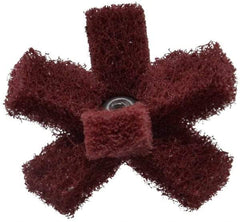 Standard Abrasives - 2 Inch Diameter Unmounted Buffing Wheel - 2 Ply, Scrubber Wheel, Medium Grade - Caliber Tooling