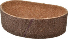 Brite Star - 3" Wide x 24" OAL, Aluminum Oxide Abrasive Belt - Aluminum Oxide, Coarse, Nonwoven, Series SC-BS - Caliber Tooling