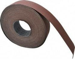 Tru-Maxx - 2" x 50 Yd 150 Grit Aluminum Oxide Cloth Roll - Very Fine Grade, J Weighted Backing - Caliber Tooling