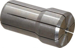 Kennametal - 0.1181 Inch, 2.2 to 3 mm Collet Capacity, Series DA100 Double Angle Collet - 1-7/16 Inch Overall Length, 0.769 Inch Overall Diameter, 0.001 Inch TIR - Exact Industrial Supply