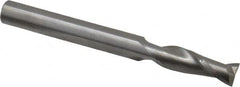 OSG - 23/64", 7/8" LOC, 3/8" Shank Diam, 2-1/2" OAL, 2 Flute, Solid Carbide Square End Mill - Single End, TiAlN Finish, Spiral Flute, 30° Helix, Centercutting, Right Hand Cut, Right Hand Flute, Series 402 - Caliber Tooling