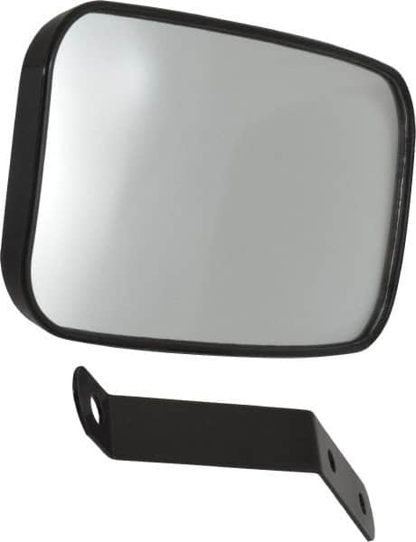 PRO-SAFE - Indoor & Outdoor Rectangular Vehicle/Utility Safety, Traffic & Inspection Mirrors - Glass Lens, 4" High - Caliber Tooling