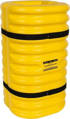 Eagle - 24" Wide x 24" Deep x 42" High, High Density Polyethylene Column Protector - Fits 12" Columns, Yellow - Caliber Tooling