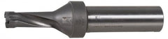 Kennametal - 5.95" Max Drill Depth, 2.5xD, 60.3mm Diam, Indexable Insert Drill - 2 Inserts, 2" Shank Diam, Straight Shank - Caliber Tooling