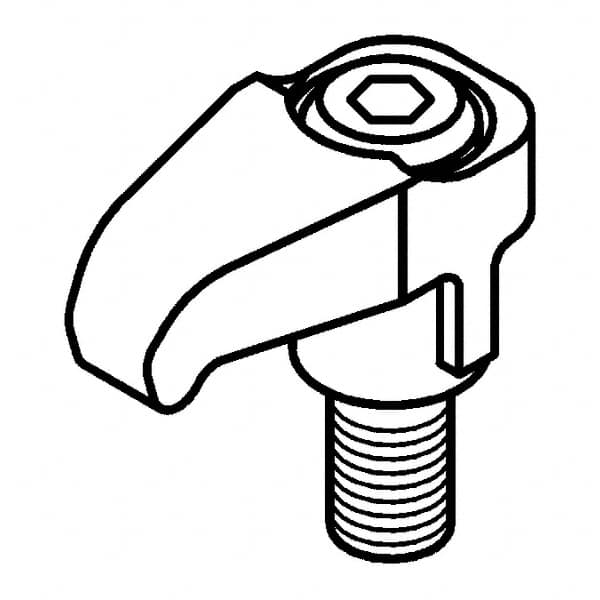 Kennametal - Series Kenloc, Clamp Assembly for Indexables - Neutral Cut - Caliber Tooling