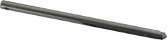 Die Drill Bit: 1/4″ Dia, 118 °, Solid Carbide Uncoated, 2″ Flute, 4″ OAL, Series 2670