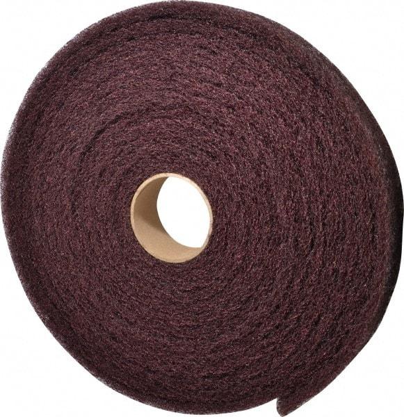 3M - 30' Long x 2" Wide Nonwoven Roll - Medium Grade, Purple, Aluminum Oxide - Caliber Tooling