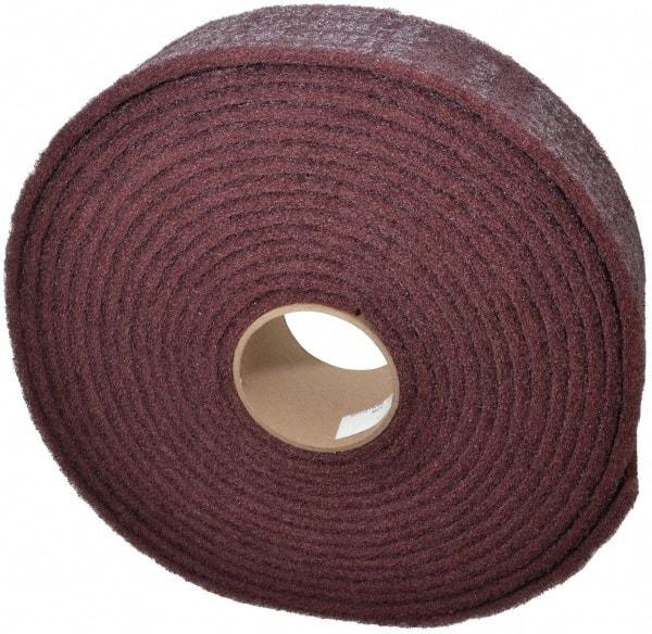 3M - 30' Long x 3" Wide Nonwoven Roll - Fine Grade, Purple, Aluminum Oxide - Caliber Tooling