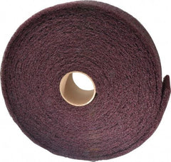 3M - 30' Long x 4" Wide Nonwoven Roll - Medium Grade, Purple, Aluminum Oxide - Caliber Tooling