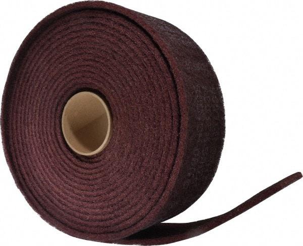 3M - 30' Long x 4" Wide Nonwoven Roll - Fine Grade, Purple, Aluminum Oxide - Caliber Tooling