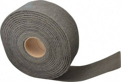 3M - 30' Long x 4" Wide Nonwoven Roll - Very Fine Grade, Gray, Silicon Carbide - Caliber Tooling