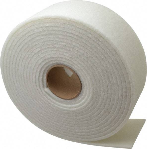 3M - 30' Long x 4" Wide Nonwoven Roll - Very Fine Grade, White, Talc - Caliber Tooling