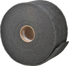 3M - 30' Long x 6" Wide Nonwoven Roll - Very Fine Grade, Gray, Silicon Carbide - Caliber Tooling