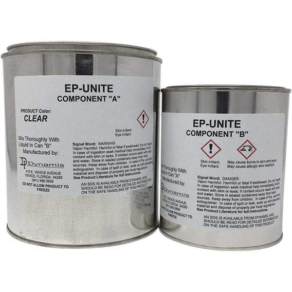 Made in USA - 0.75 Gal Concrete Repair/Resurfacing - Clear, 150 Sq Ft Coverage - Caliber Tooling