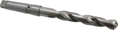 Value Collection - 1-1/16", 4MT 118° Point Cobalt Taper Shank Drill Bit - Bright Finish, 7-1/4" Flute Length, 12-7/8" OAL, Spiral Flute, Through Coolant - Caliber Tooling