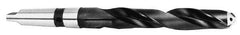 Value Collection - 3/4", 3MT 118° Point Cobalt Taper Shank Drill Bit - Bright Finish, 6-1/4" Flute Length, 10-7/8" OAL, Spiral Flute, Through Coolant - Caliber Tooling