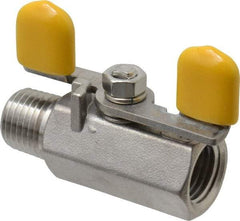 Legend Valve - Stainless Steel Ball Valve - MNPT x FNPT Ends, 800 WOG, 150 WSP - Caliber Tooling