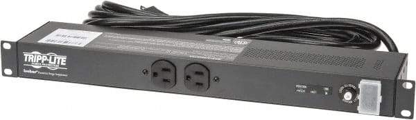 Tripp-Lite - 12 Outlets, 120 Volts, 20 Amps, 15' Cord, Power Outlet Strip - Rack Mount, 5-20 NEMA Configuration - Caliber Tooling