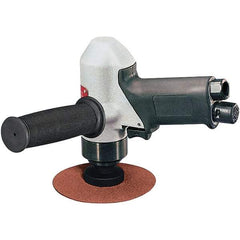 Dynabrade - 4-1/2 to 5" Disc, 8,000 RPM, Pneumatic Handheld Disc Sander - 30 CFM, 1/4 NPT Inlet, 0.7 hp, 90 psi - Caliber Tooling