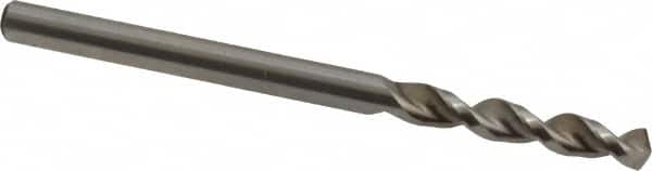 Accupro - 1/8" 130° Parabolic Flute Cobalt Screw Machine Drill Bit - Caliber Tooling