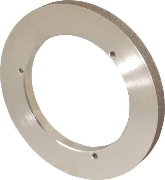 Made in USA - 6" Diam, 5/8" Hole Size, 1/16" Overall Thickness, Tool & Cutter Grinding Wheel - Medium Grade, CBN, 6,000 RPM - Caliber Tooling