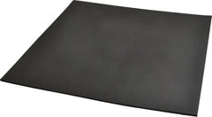 Made in USA - 12" Long, 12" Wide, 1/8" Thick, Buna-N Rubber Foam Sheet - 35 to 45 Durometer, Black, -40 to 212°F, 1,500 psi Tensile Strength, Stock Length - Caliber Tooling