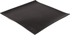 Made in USA - 12" Long, 12" Wide, 0.093" Thick, Buna-N Rubber Foam Sheet - 35 to 45 Durometer, Black, -40 to 212°F, 1,500 psi Tensile Strength, Stock Length - Caliber Tooling