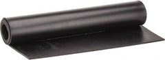 Made in USA - 24" Long, 12" Wide, 1/16" Thick, Buna-N Rubber Foam Sheet - 35 to 45 Durometer, Black, -40 to 212°F, 1,500 psi Tensile Strength, Stock Length - Caliber Tooling