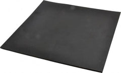 Made in USA - 12" Long, 12" Wide, 1/4" Thick, Neoprene Rubber Foam Sheet - 65 to 75 Durometer, Black, -40 to 212°F, 1,000 psi Tensile Strength, Stock Length - Caliber Tooling