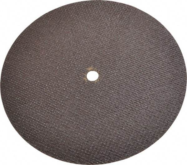 Norton - 6" 60 Grit Aluminum Oxide Cutoff Wheel - 0.035" Thick, 3/8" Arbor, 10,190 Max RPM, Use with Die Grinders - Caliber Tooling