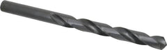 Interstate - 16mm, 118° Point, Spiral Flute, High Speed Steel Taper Length Drill Bit - Oxide Finish, 149mm Flute Length, 227mm OAL - Caliber Tooling