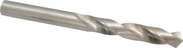 Interstate - 24.5mm, 118° Point, Spiral Flute, High Speed Steel Taper Length Drill Bit - Oxide Finish, 185mm Flute Length, 282mm OAL - Caliber Tooling