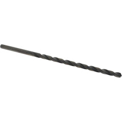 Extra Length Drill Bit: 0.2813″ Dia, 118 °, High Speed Steel Oxide Finish, 8″ OAL, Spiral Flute, Straight-Cylindrical Shank