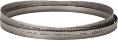 Lenox - 4 to 6 TPI, 15' 4" Long x 1-1/4" Wide x 0.042" Thick, Welded Band Saw Blade - Bi-Metal, Toothed Edge, Raker Tooth Set, Flexible Back, Contour Cutting - Caliber Tooling