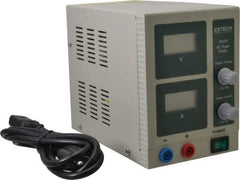 Extech - 54 Watt, 3 Amp, 18 VDC Output, Benchtop Power Supply - 1 Output, LCD Display - Caliber Tooling