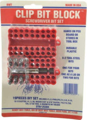 Value Collection - 17 Piece, Screwdriver Bit Set - DIY Bit - Caliber Tooling