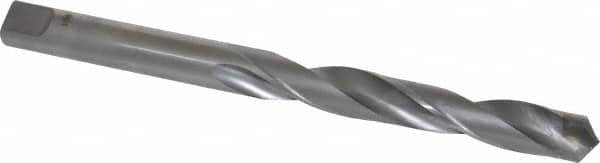 Made in USA - 25/32" 118° Spiral Flute Carbide-Tipped Taper Length Drill Bit - Caliber Tooling