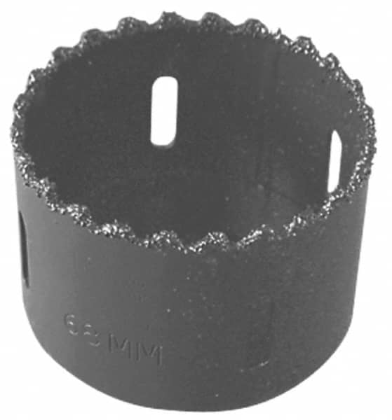 Lenox - 3" Diam, 1-5/8" Cutting Depth, Hole Saw - Carbide Grit Saw, Gulleted Edge - Caliber Tooling