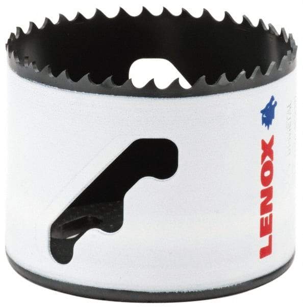 Lenox - 2-7/8" Diam, 1-1/2" Cutting Depth, Hole Saw - Bi-Metal Saw, Toothed Edge - Caliber Tooling