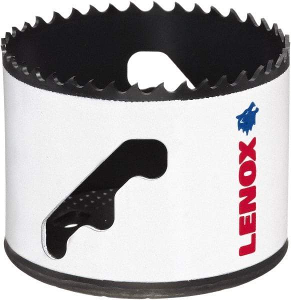 Lenox - 2-11/16" Diam, 1-1/2" Cutting Depth, Hole Saw - Bi-Metal Saw, Toothed Edge - Caliber Tooling