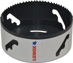 Lenox - 4-5/8" Diam, 1-1/2" Cutting Depth, Hole Saw - Bi-Metal Saw, Toothed Edge - Caliber Tooling